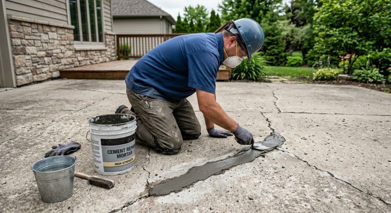 Garage Crack Repair in Corpus Christi, TX